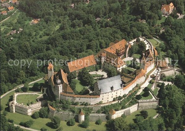 Coburg Veste Coburg Fliegeraufnahme
