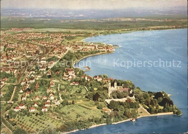 Friedrichshafen Bodensee Fliegeraufnahme