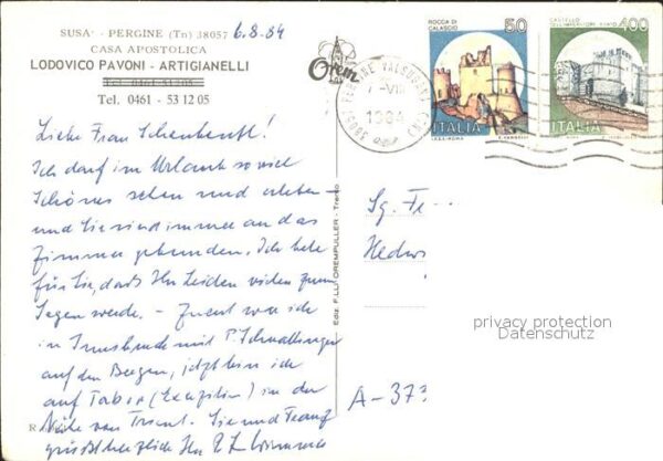 Pergine Casa Apostolica Lodovico Pavoni Artigia – Bild 2