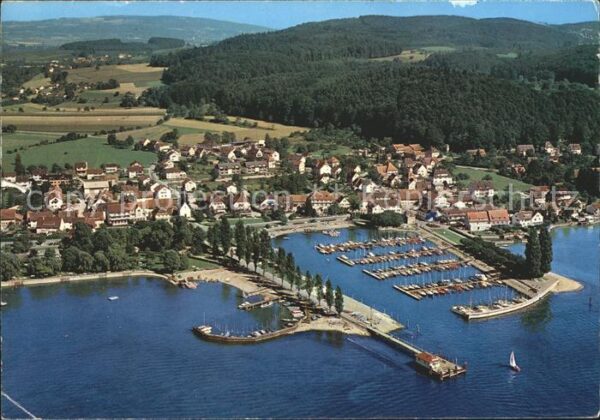 Unteruhldingen Hafen Fliegeraufnahme