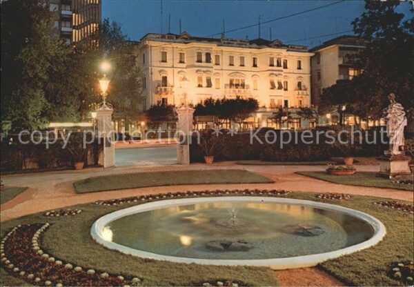 Abano Terme Hotel Trieste Vittoria Brunnen