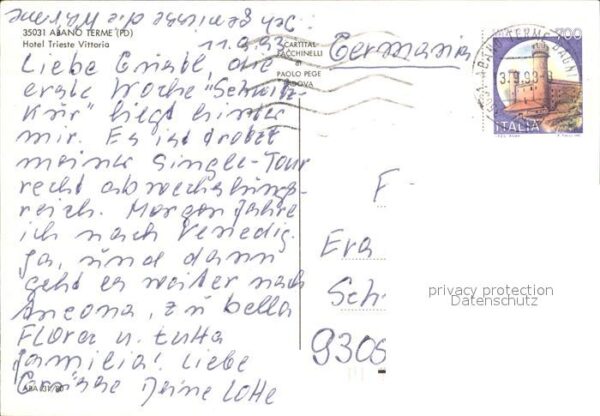 Abano Terme Hotel Trieste Vittoria Brunnen – Bild 2