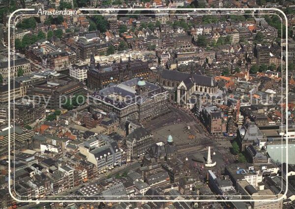 Amsterdam Niederlande Fliegeraufnahme