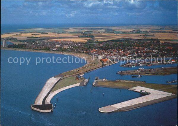 Buesum Nordseebad Fliegeraufnahme