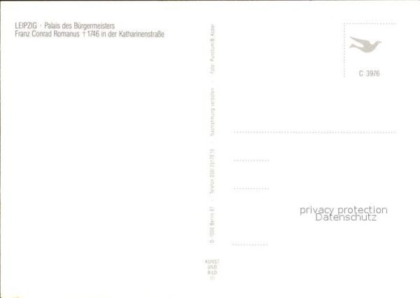 Leipzig Palais des Bürgermisters Franz Conrad R – Bild 2