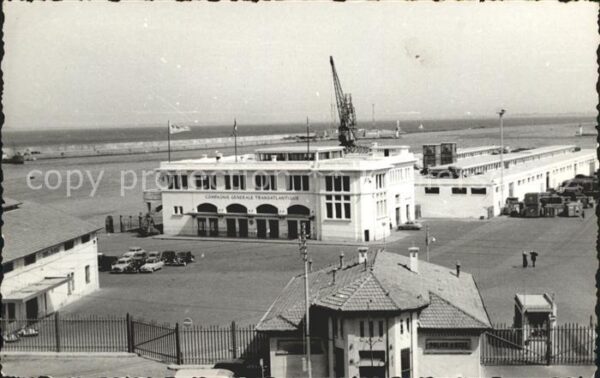 Alger Algerien Compagnie Generale Transatlantique Poli