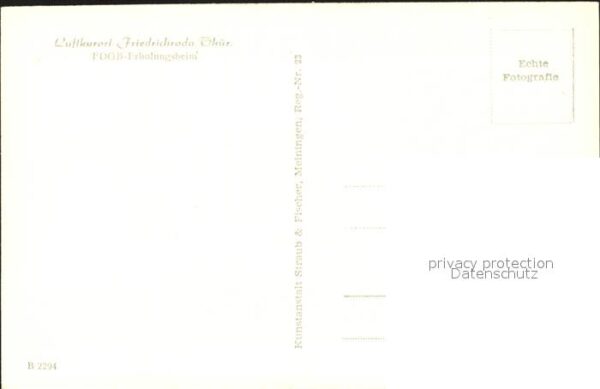 Friedrichroda FDGB Erholungsheim – Bild 2