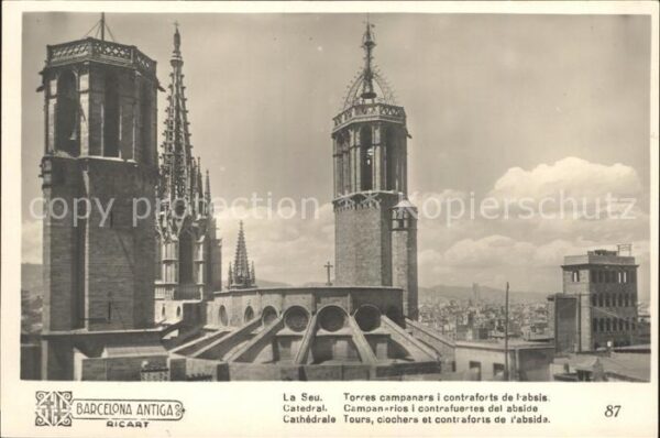 Barcelona Cataluna Cathedrale