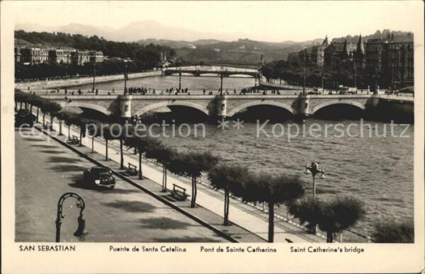 San Sebastian  Pais Vasco ES Saint Catherine Bridge