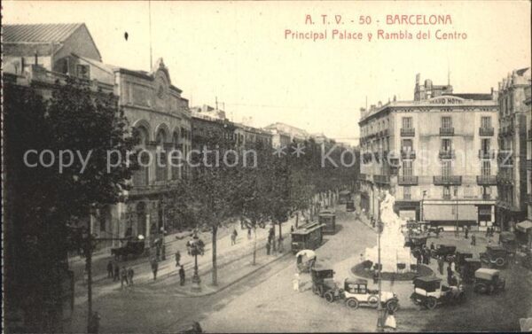 Barcelona Cataluna Principal Palace Rambla del Centro