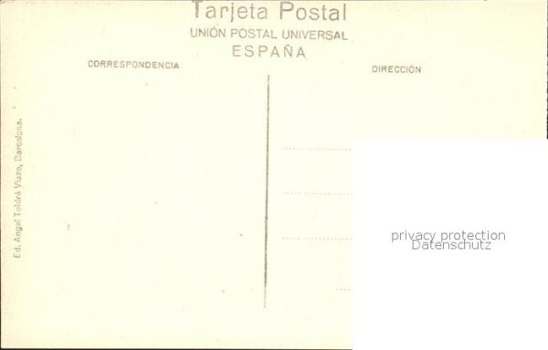 Barcelona Cataluna Plaza del Rey – Bild 2