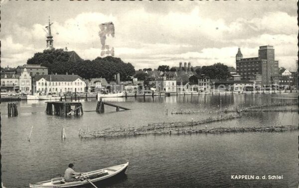 Kappeln Schlei Boot Teilansicht