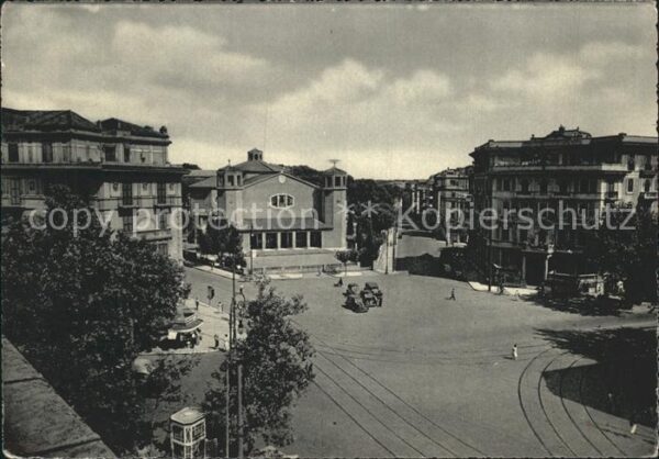 Roma Rom Plazza Ungheria Chiesa San Roberto Bell