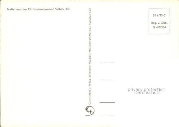 Selbitz Oberfranken Fliegeraufnahme Mutterhaus Christusbrud – Bild 2
