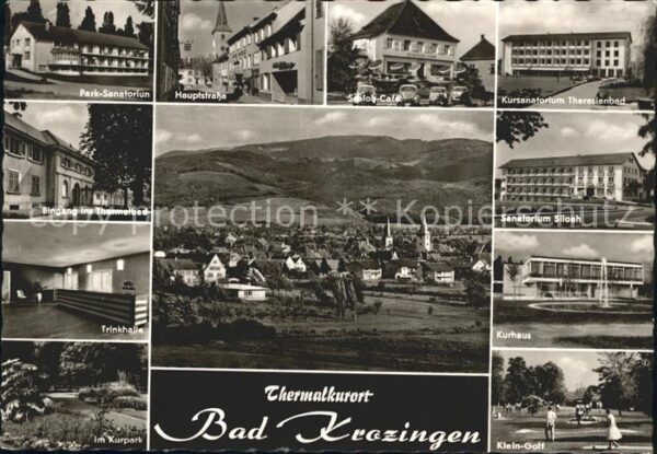 Bad Krozingen Park Sanatorium Hauptstrasse Schloss Ca