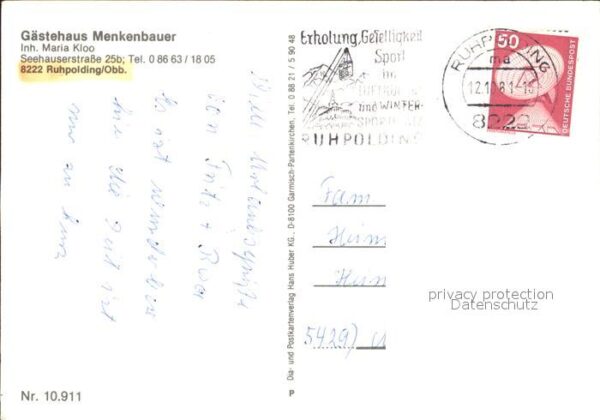 Ruhpolding Gästehaus Menkenbauer – Bild 2