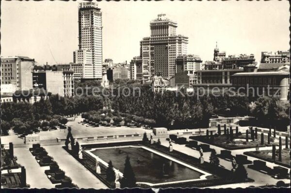 Madrid Spain Sabatini Gardens