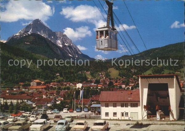 Mittenwald Bayern Talstation Karwendelbahn Wettersteinspi