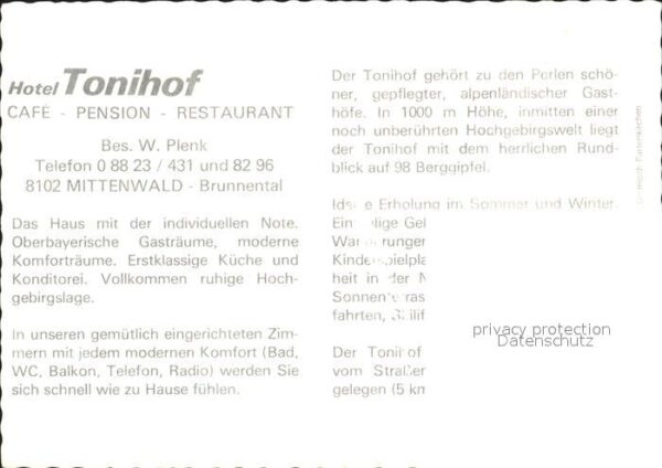 Mittenwald Bayern Tonihof Hotel – Bild 2