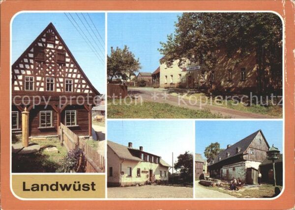 Landwuest Bauernmuseum Konsum Gaststätte Goldener