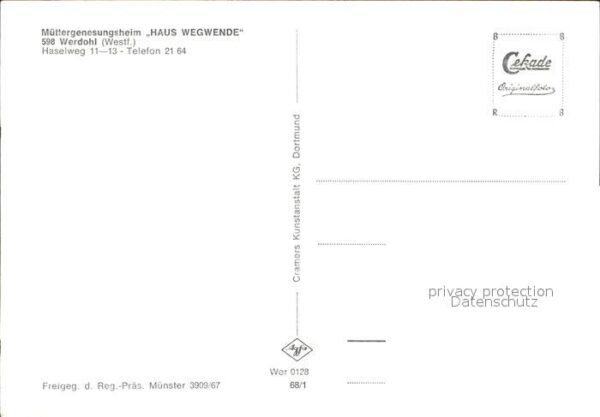 Werdohl Müttergenesungsheim Haus Wegwende – Bild 2