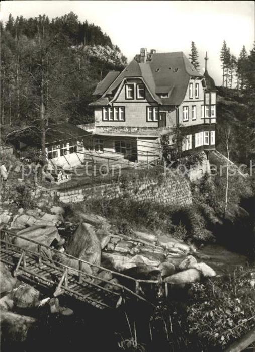 Wernigerode Harz Gaststätte Steinerne Renne