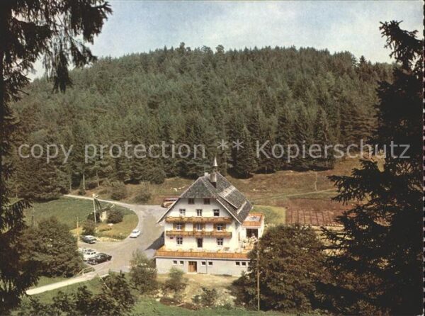 Grafenhausen Schwarzwald VdH Erholungsheim Haus Heimkehrerdank S