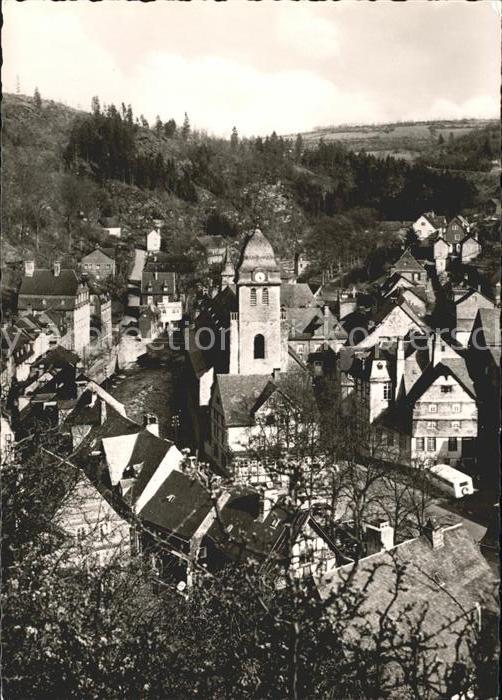 Monschau Blick vom Rahmenberg