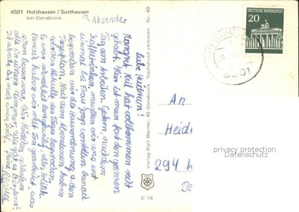 Sutthausen Altenerholungsstätte Holzhausen – Bild 2