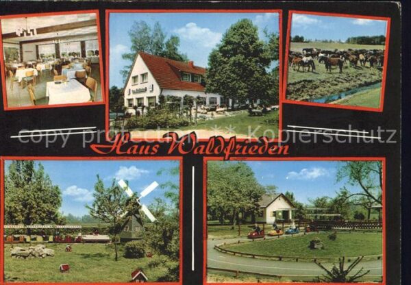 Duelmen Gasthaus Waldfrieden am Wildpark Märche