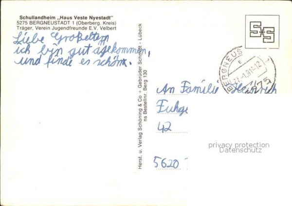 Bergneustadt Gesamtansicht Kirche Feuerwehr Erholung – Bild 2