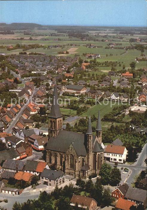 Wadersloh Kirche Fliegeraufnahme
