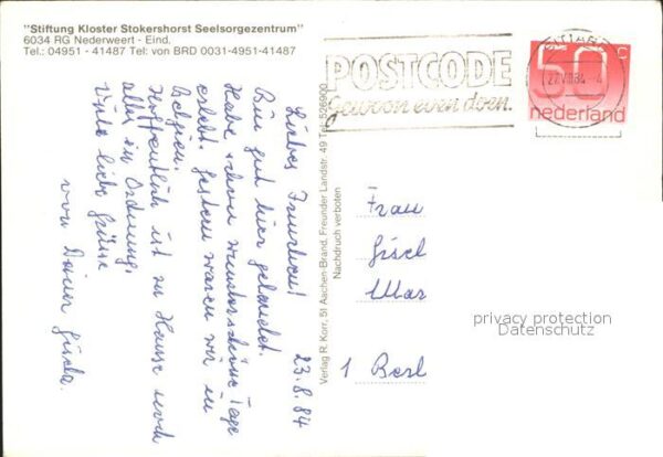 Nederweert Haus Stokershorst Stiftung Kloster Seel – Bild 2