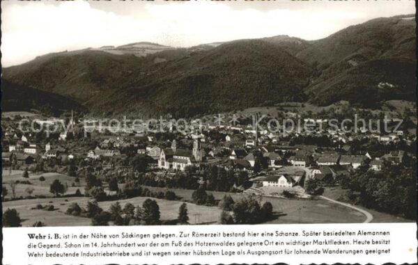 Wehr Panorama Geschichte Franckh Chronik Kar