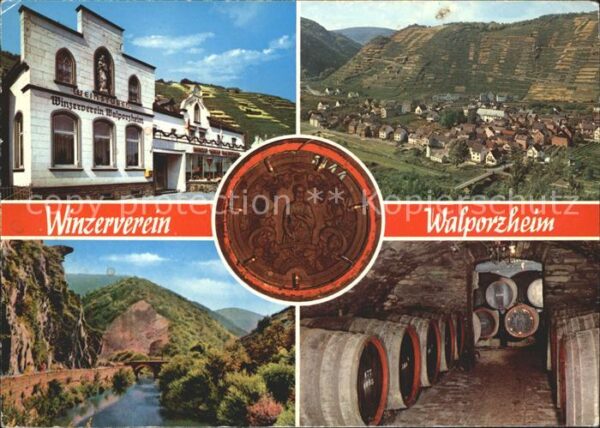 Walporzheim Winzerverein Weinkeller Siegel Partie a