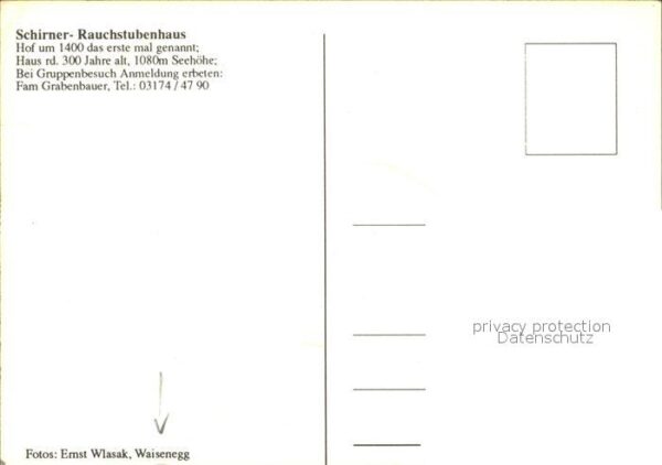 Waisenegg Schirner Rauchstubenhaus Hof 15. Jhdt. – Bild 2
