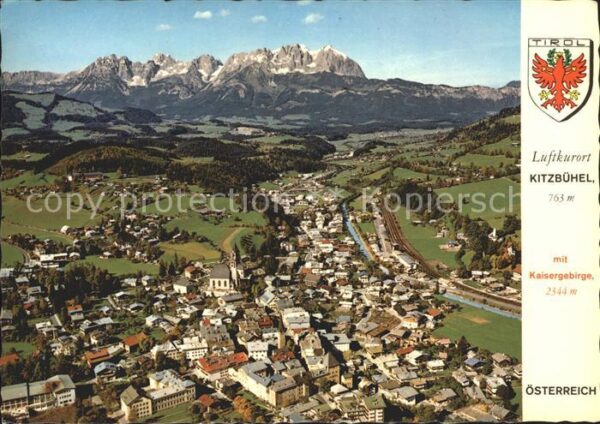 Kitzbuehel Tirol mit Kaisergebirge Sommerfrische Winters