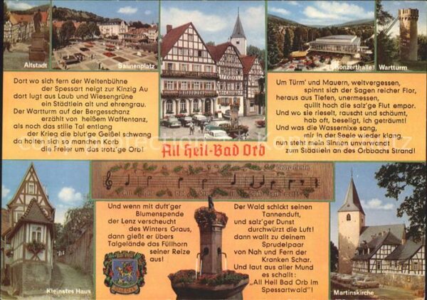 Bad Orb Altstadt Salinenplatz Konzerthalle Wart