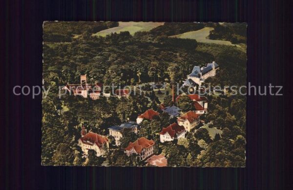 Leichlingen Rheinland Sanatorium Roderbirken Fliegeraufnahme