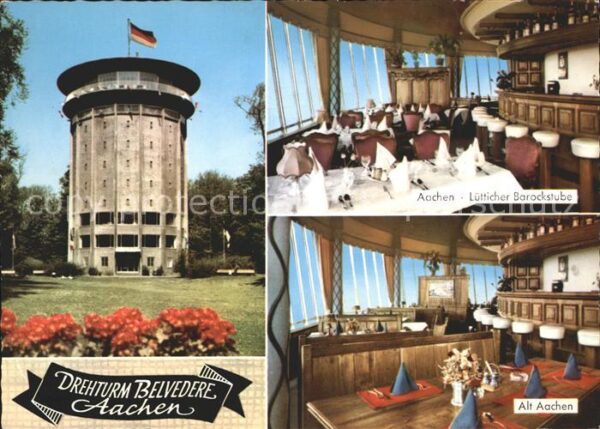 Aachen Drehturm Belvedere Alt Aachen Lütticher