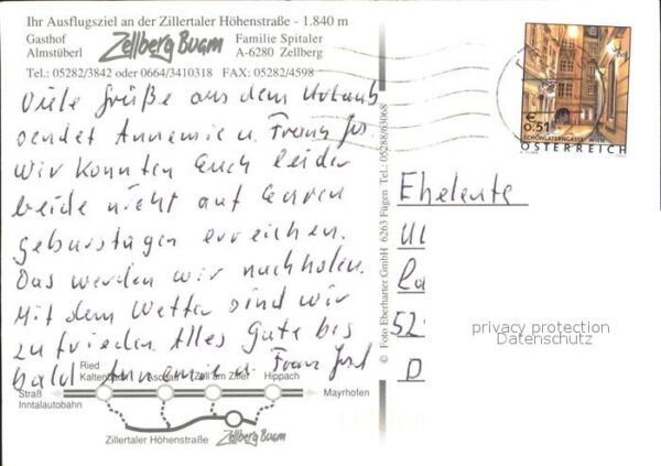 Zellberg Tirol Gasthof Almstüberl Zillertaler Hohenstr – Bild 2