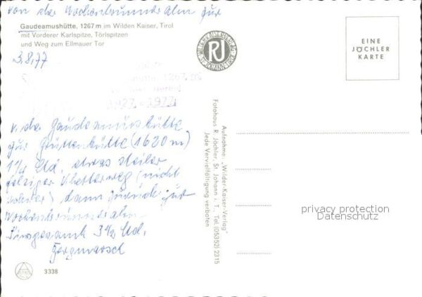 Gaudeamushuette Berghaus Wilder Kaiser – Bild 2