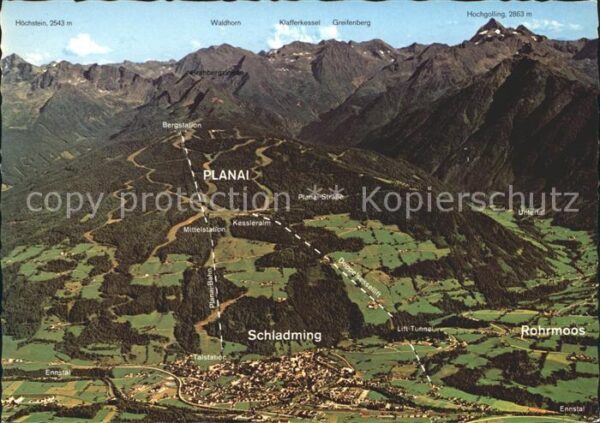 Rohrmoos-Untertal Feriengebiet Dachstein Tauernregion Fli
