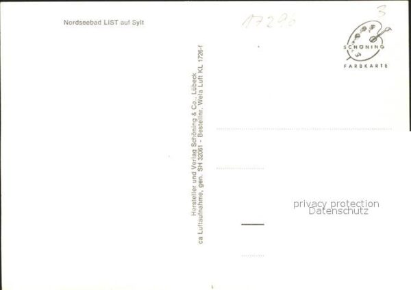 List Sylt Nordseebad Fliegeraufnahme – Bild 2