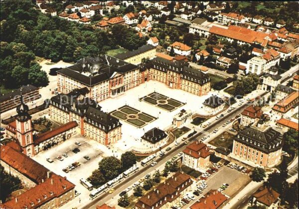 Bruchsal Schloss Fliegeraufnahme