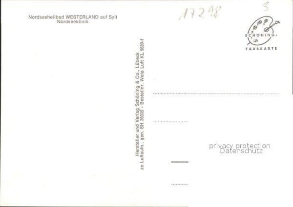 Westerland Sylt Nordseeklinik Nordseeheilbad Fliegerauf – Bild 2