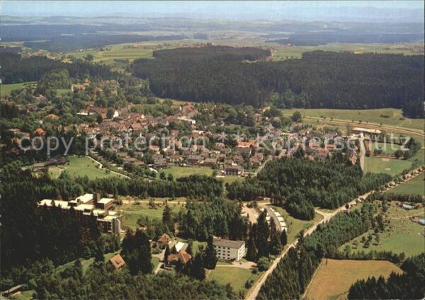 Koenigsfeld Schwarzwald Heilklimatischer Kurort Fliegeraufnahme