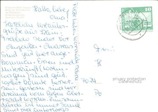 Neustrelitz Friedrich Wolf Theater Schlosskirche St – Bild 2