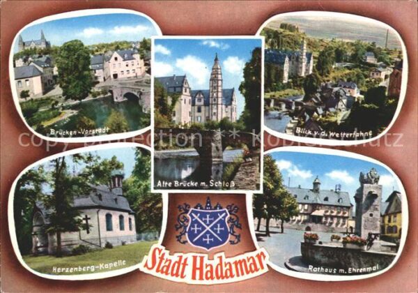 Hadamar Westerwald Brücken Vorstadt Schloss Wetterfahne Ra