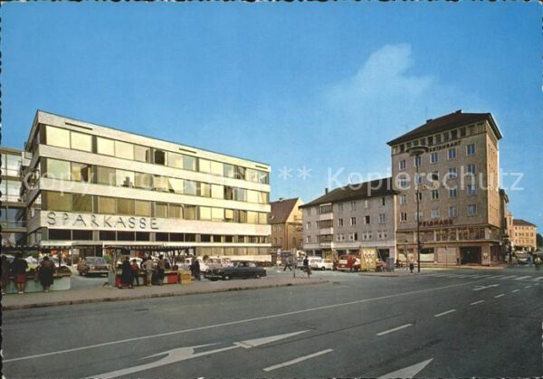 Ingolstadt Donau Rathausplatz Sparkasse
